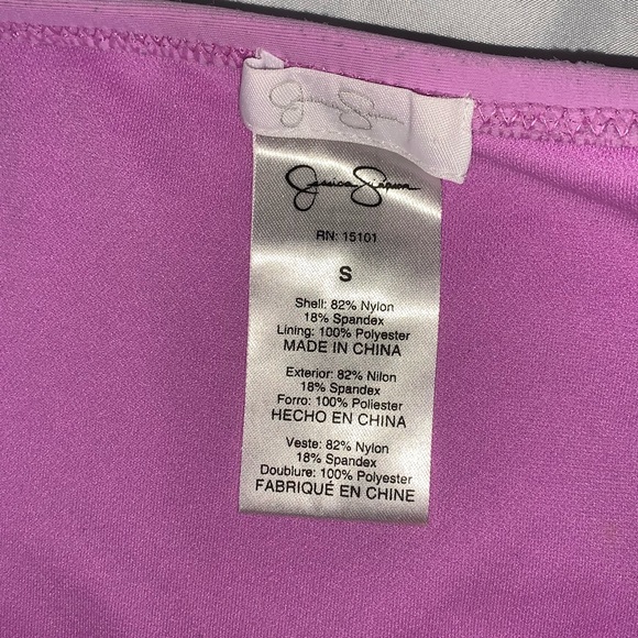 Jessica Simpson Purple Ruffled Bathing Suit Set - Picture 5 of 5